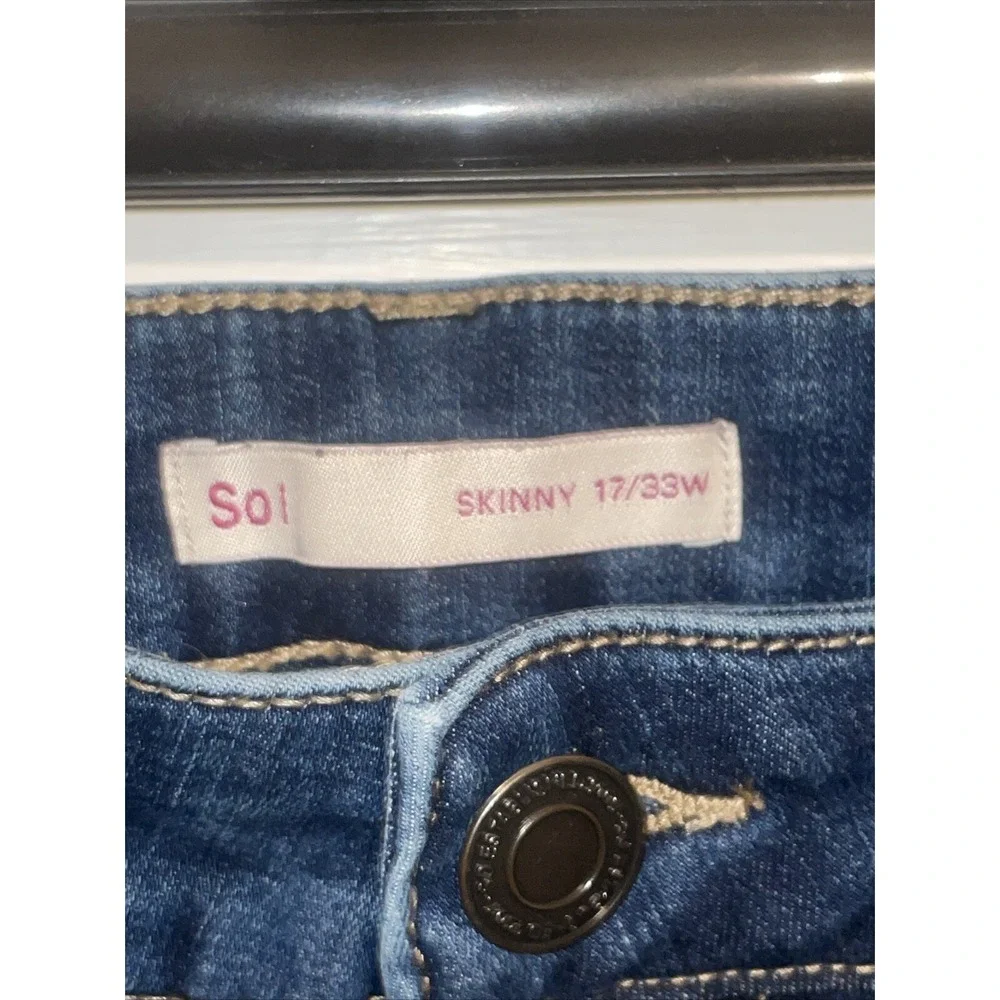 Two Pairs‎ SO Skinny Jeans 17/33W